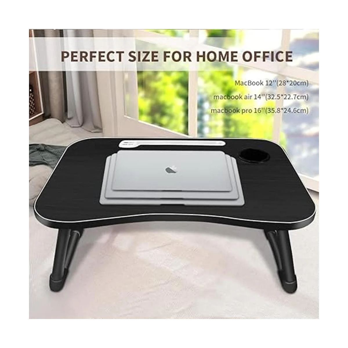 Escritorio de cama para laptop mesa plegable portátil con_2