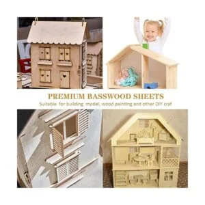 Fabbay 20 hojas de tilo finas de madera de tilo madera_4