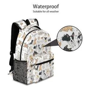Mochila de camuflaje fluorescente para niños y niñas_3