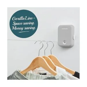 GorillaLine Tendedero retráctil para interiores y_3