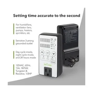 BNLINK Temporizador digital intermitente de ciclo de_3