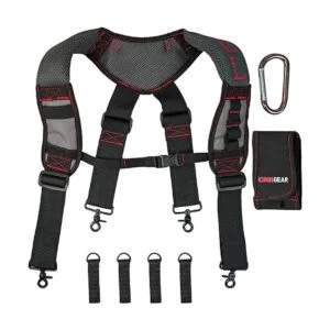 KUNN Arnés de gel para cinturón con 4 trabillas para_2