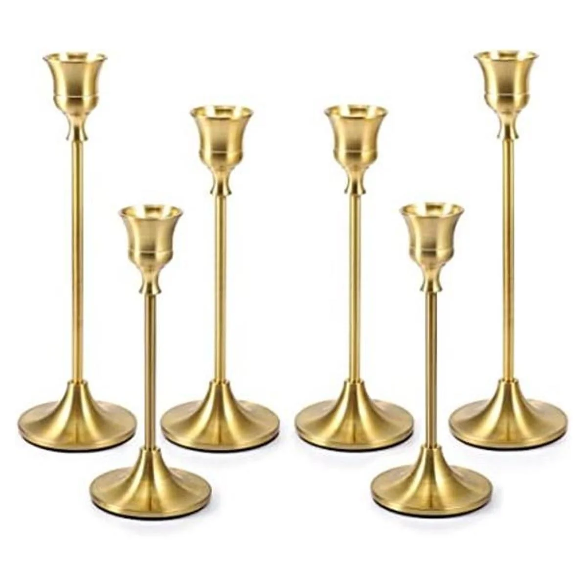 Bochino Candelabros cónicos juego de 6 portavelas de_1