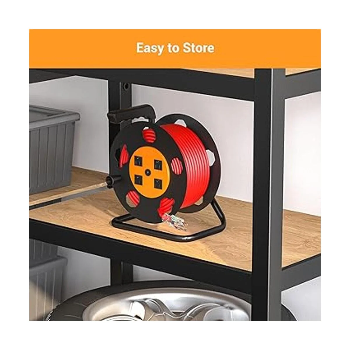 DEWENWILS Carrete de almacenamiento de cable de extensión_6