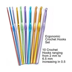 SDJNLXS Kit de ganchillo de 50 piezas para principiantes_6