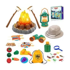MITCIEN Juguetes de camping para niños simulan fogata_1