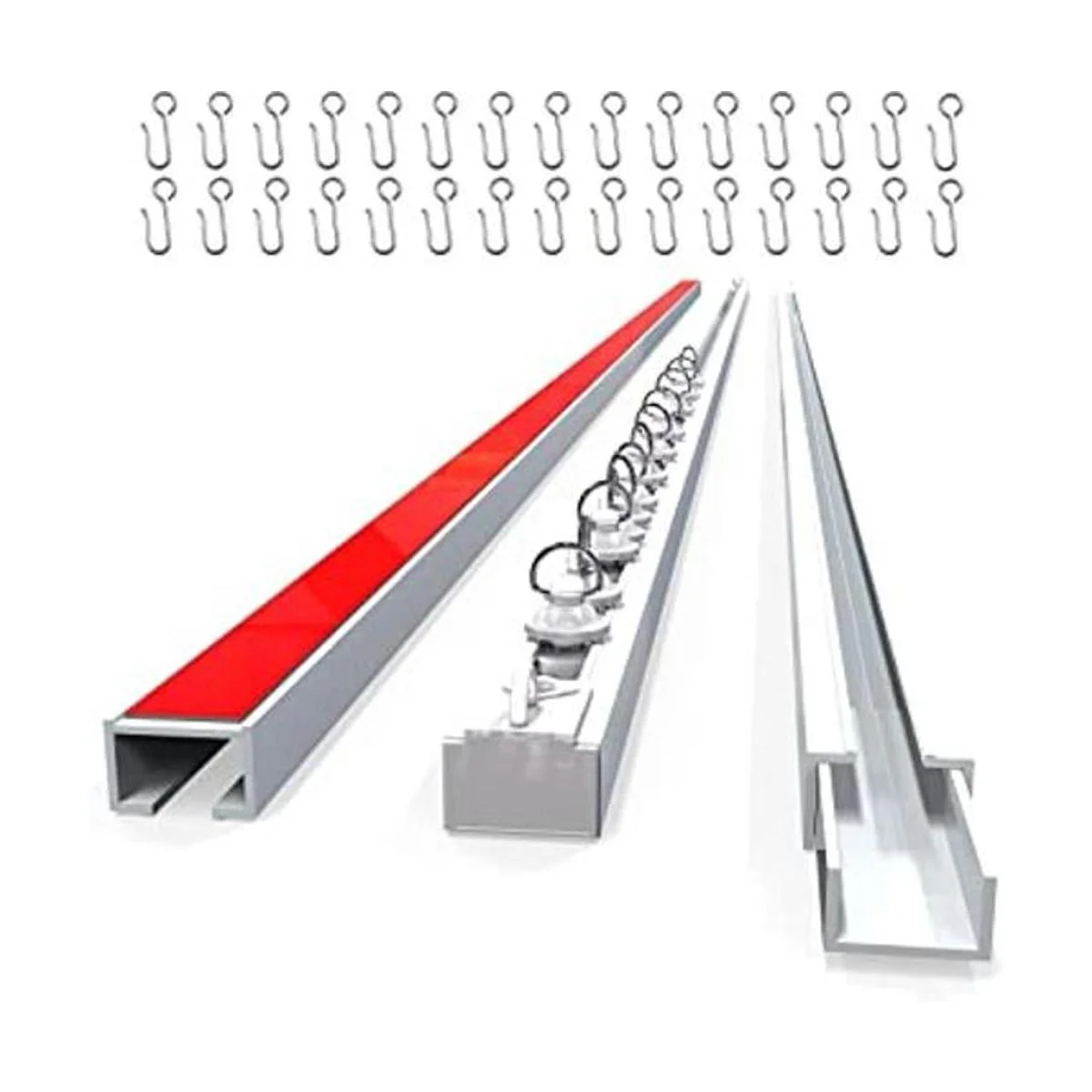 UrbanRed Cortina autoadhesiva para techo o pared 9.8_1