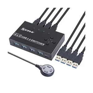 KCEVE Conmutador USB 3.0 selector de conmutador USB 4_1