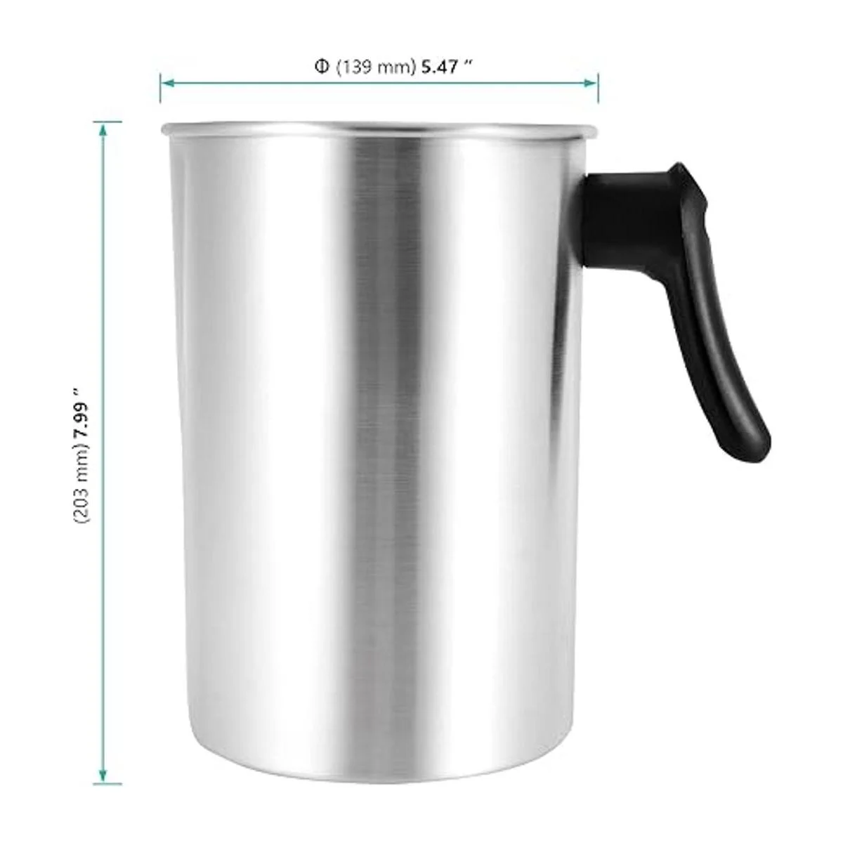 DIKNAAM Paquete de 2 macetas para hacer velas olla de_2