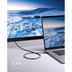 Anker Cable Thunderbolt 4 de 2.3 pies soporta pantalla_7