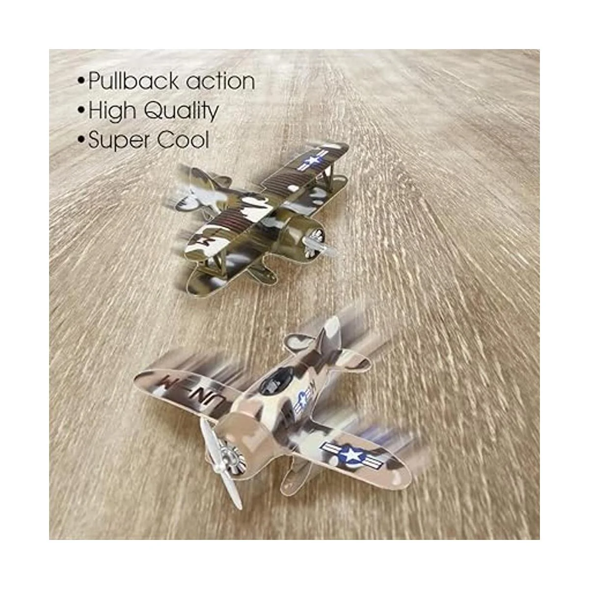 ArtCreativity Aviones de camuflaje fundidos a presión con_4