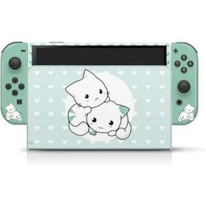 Tacky Design Cute Cats Skin compatible con Nintendo Switch_7