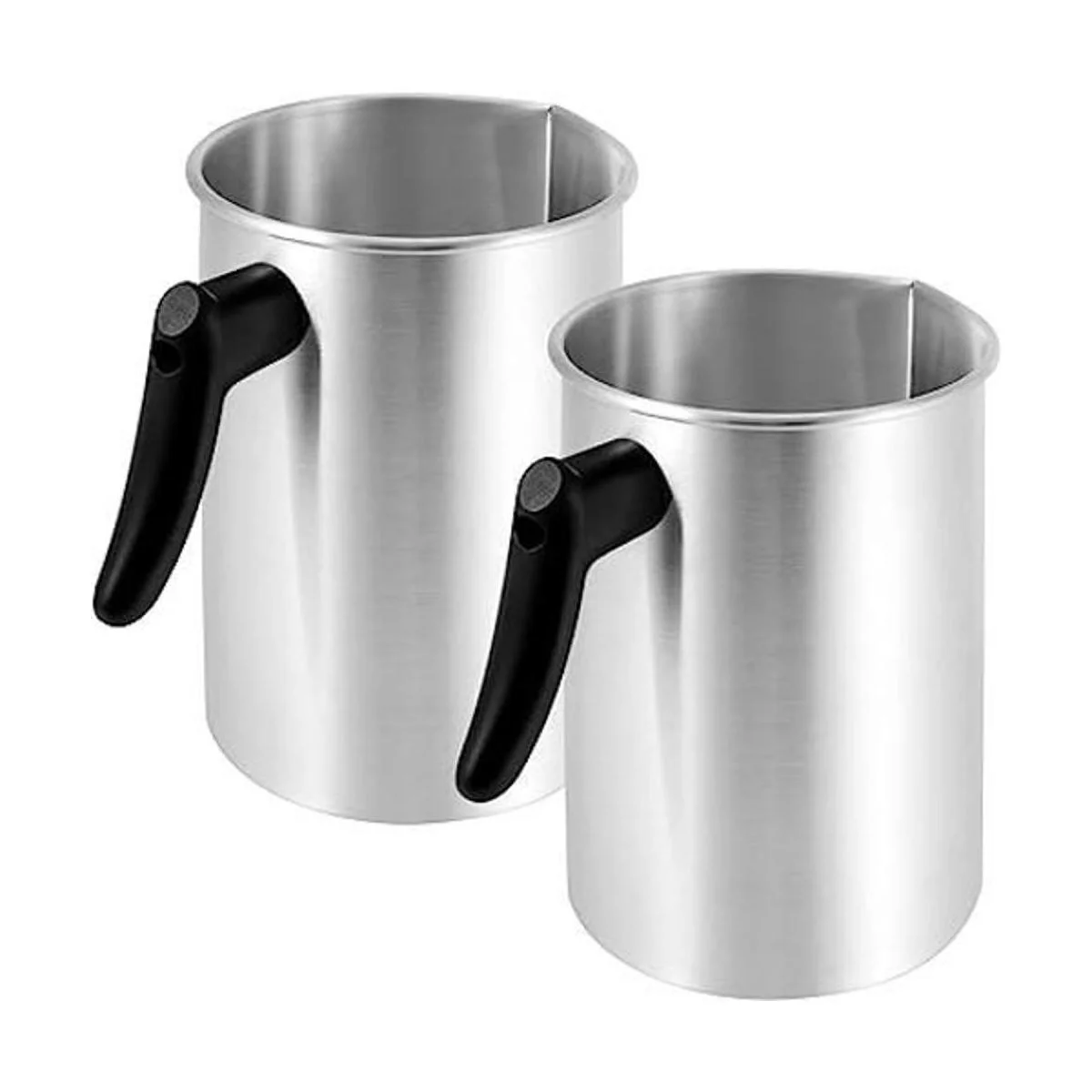 DIKNAAM Paquete de 2 macetas para hacer velas olla de_1