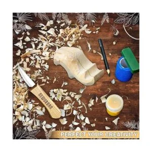 NEWURBAN Kit de tallado de madera para principiantes Kit_4