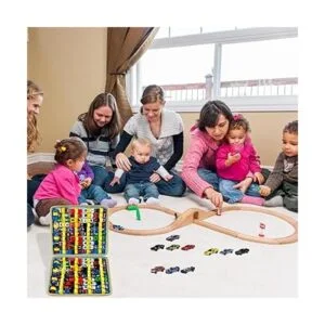 Estuche organizador de almacenamiento de juguetes de coche_6