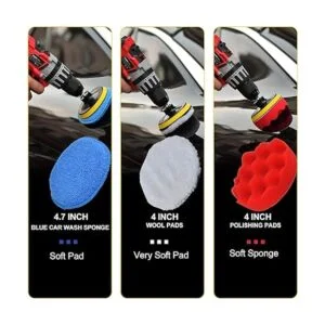 Shieldpro Juego de 45 piezas de accesorios de cepillo de_4