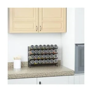 SpaceAid Organizador de especias con 28 tarros de_2