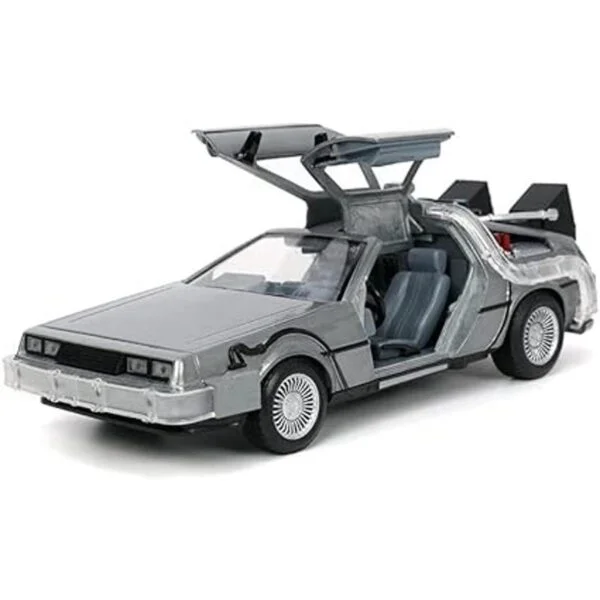 BTTF Máquina de tiempo parte I con luz 124 vehículo_4