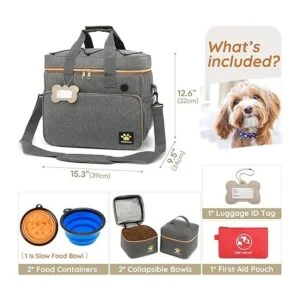 Pmpete Bolsa de viaje para perros aprobada por_2