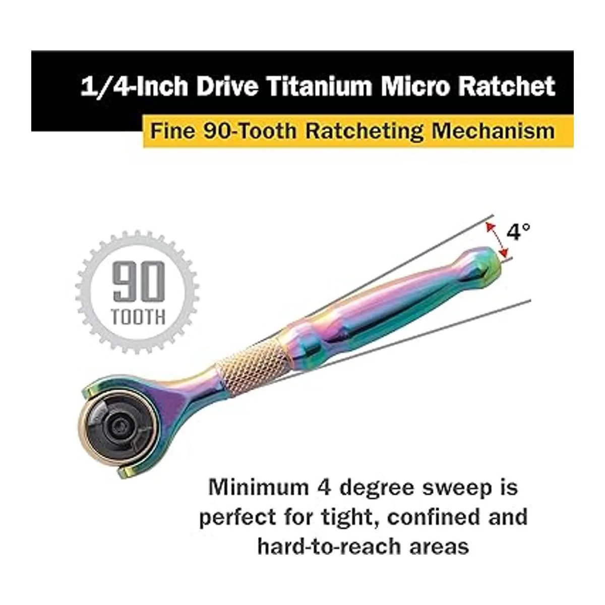 Titan Micro trinquete 11326 14 pulgadas cabeza_6