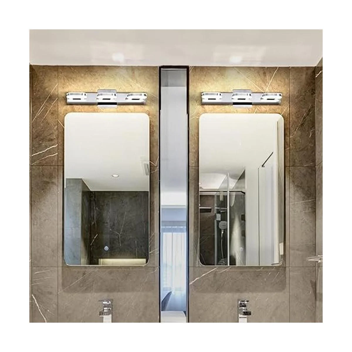 Moderna luz LED de tocador de 3 luces para baño lámpara_5