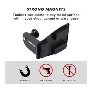 CASOMAN Estante magnético para caja de herramientas_4