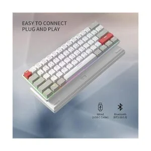 NEWMEN GM610 Teclado mecánico inalámbrico para juegos_2