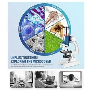 Kit de 58 piezas de microscopio para niños 57 812_3