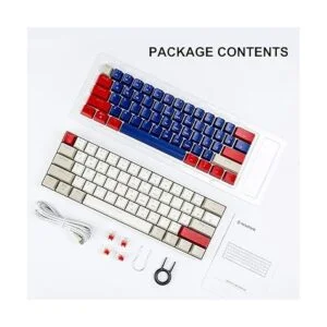 NEWMEN GM610 Teclado mecánico inalámbrico para juegos_5