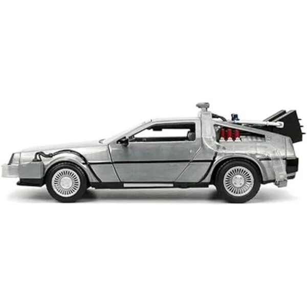 BTTF Máquina de tiempo parte I con luz 124 vehículo_5
