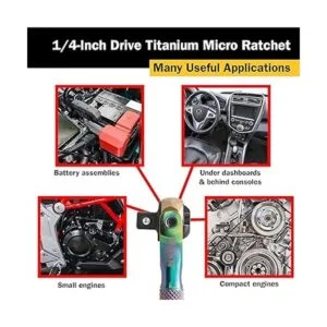 Titan Micro trinquete 11326 14 pulgadas cabeza_5