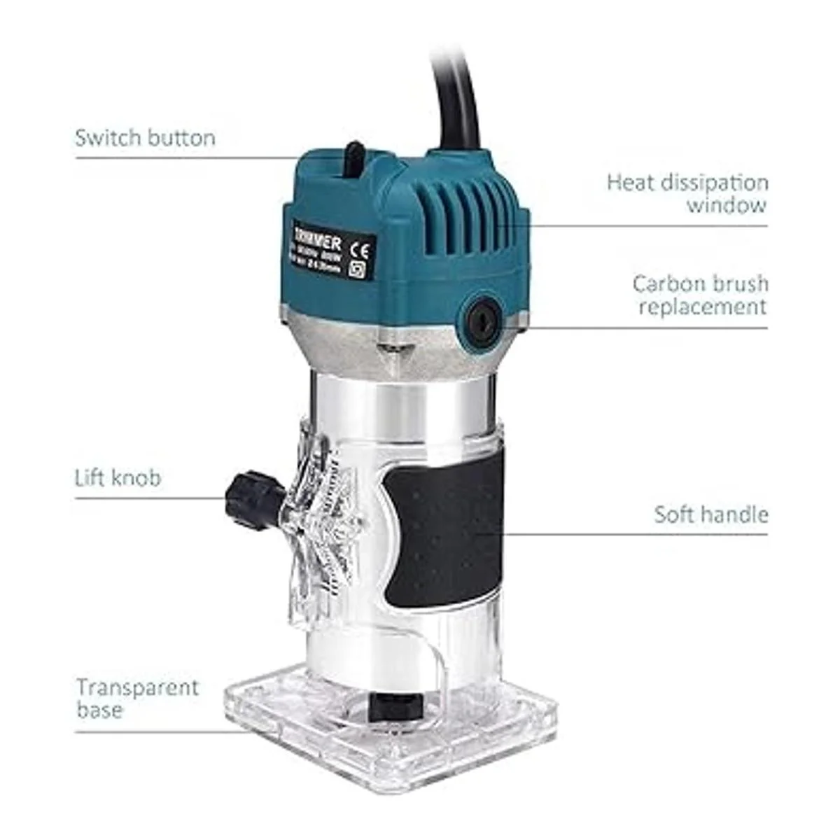 Enrutador de madera herramienta de enrutador de madera_6