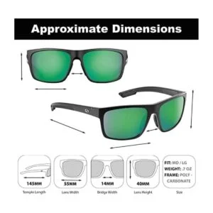 Flying Fisherman Gafas de sol polarizadas con lentes_2