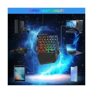 Laelr Combo de teclado y mouse para juegos con una sola_5