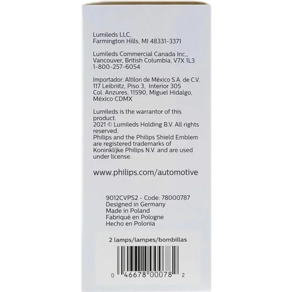 Philips Automotive Lighting 9012 CrystalVision Platinum_5