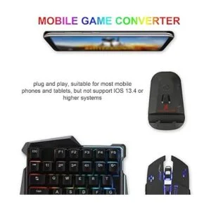 Laelr Combo de teclado y mouse para juegos con una sola_6