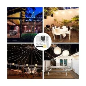 Juego de luces para exteriores kit de suspensión de luces_6