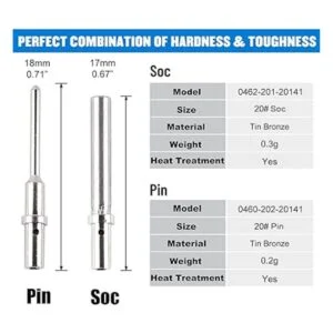 JRready ST6260 DTM Series Kit de terminales de barril_2