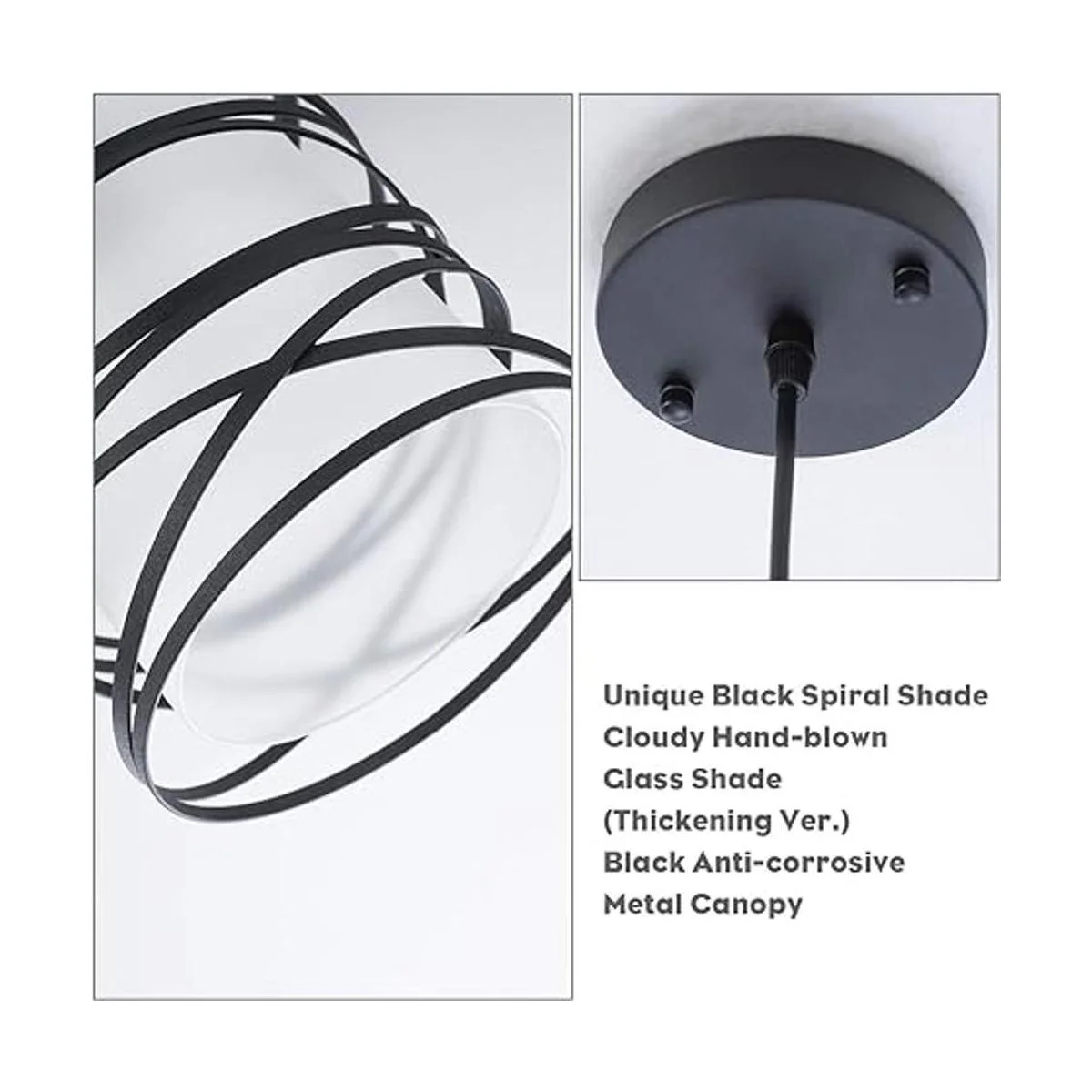 Lámpara colgante moderna de isla de cocina 6.30 pulgadas_5