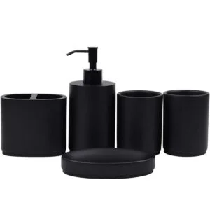 ZEXZEN Juego de accesorios de baño 5 piezas juego de_1