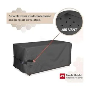Porch Shield Cubierta de almacenamiento para caja de_5