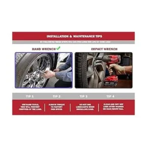 Juego de 20 tuercas M14x1.5 para Ford Lincoln ACPZ1012D_4