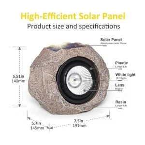 Luces solares decorativas para exteriores 2 piezas_2