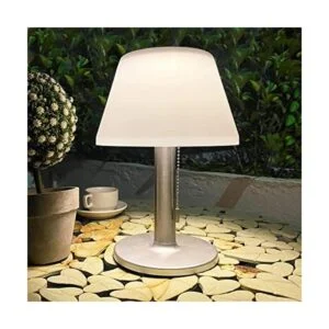 Lámpara de mesa solar LED impermeable de 3 vías regulable_1