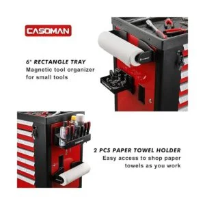 CASOMAN Estante magnético para caja de herramientas_5