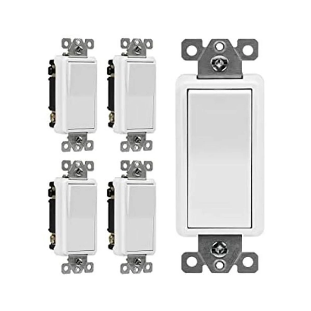 ENERLITES Interruptor de luz decorativo de 4 vías_1