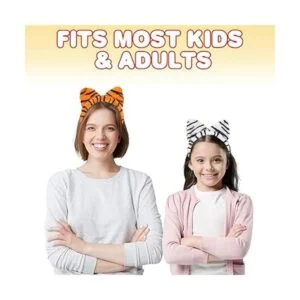 ArtCreativity Orejas de tigre de felpa juego de 12_4