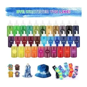 MojiDecor Kit de teñido anudado de 32 colores kit de arte_6