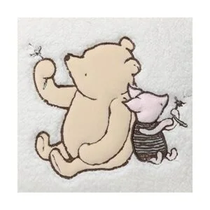 Lambs Ivy Storytime Pooh Soft Sherpa Cojín para bebé_2