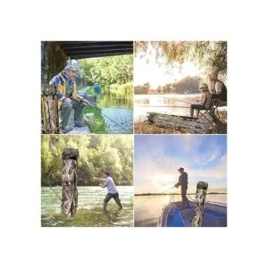 Allnice Bolsa organizadora de lona duradera para caña de_5